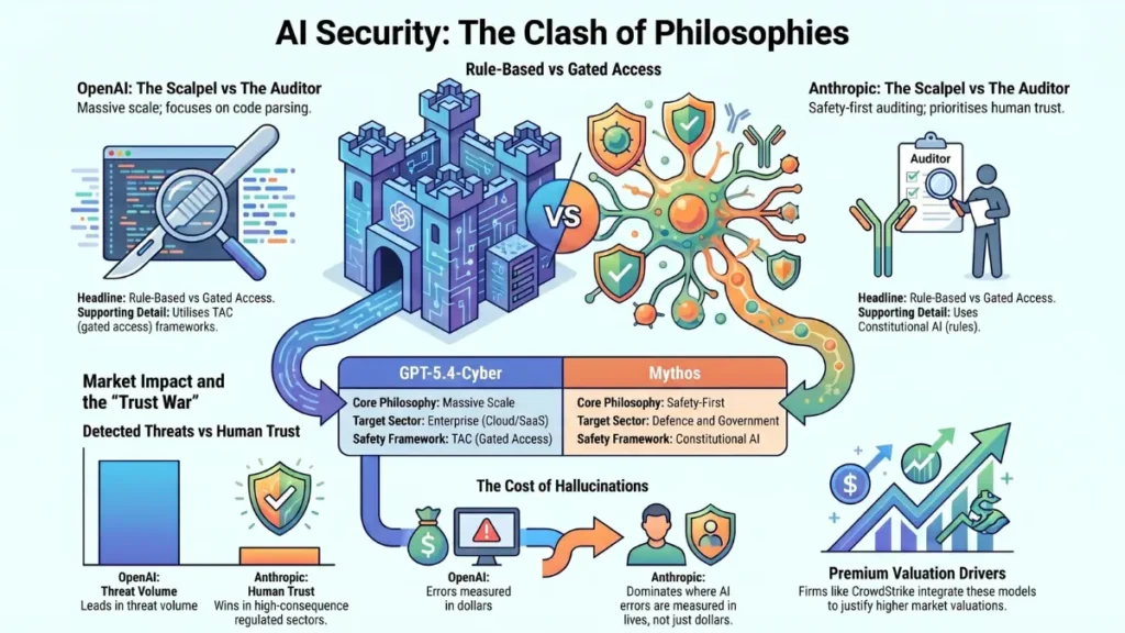 Anthropic vs. OpenAI: A Clash of Security Philosophies