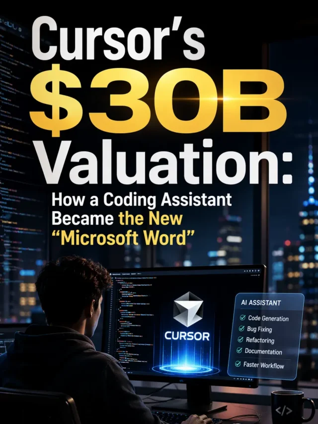 Cursor’s $30B Valuation: How a Coding Assistant Became the New “Microsoft Word”