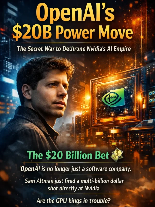 OpenAI’s $20B Power Move: The Secret War to Dethrone Nvidia’s AI Empire